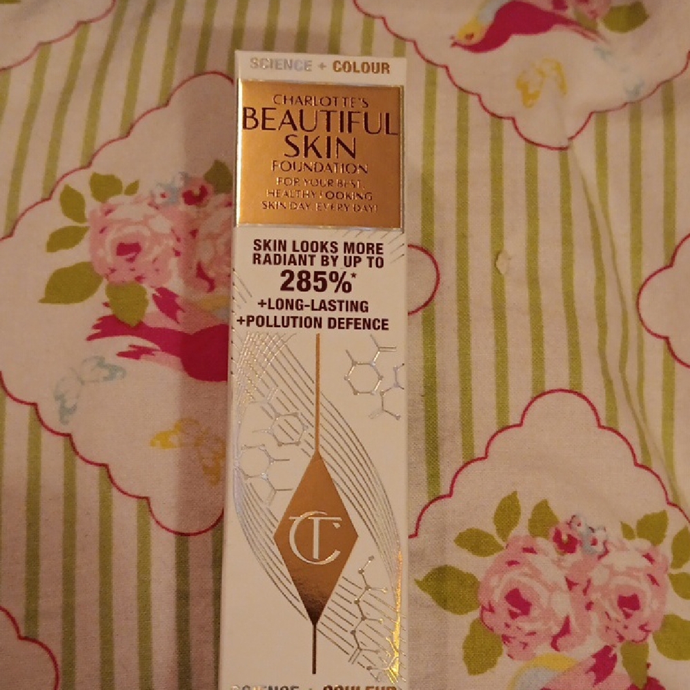 Charlotte Tilbury Beautiful Skin Foundation - Gold and White, It Is Shade 2 Neut